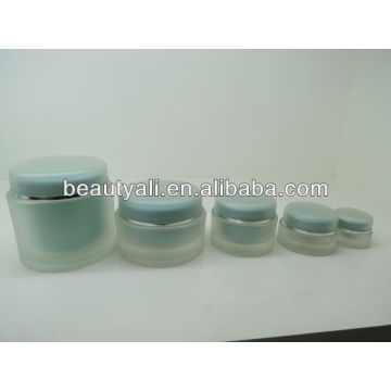 100ml 200ml Cream Frosted Cosmetic Acrylic Jar